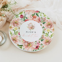 ALICE Blush Bloemete Bruidsfeest Theepartij Brunch