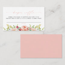 ALICE Blush Floral Spring Tea Party Luier Raffle
