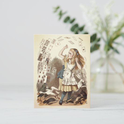 Alice Briefkaart (Staand voorkant)