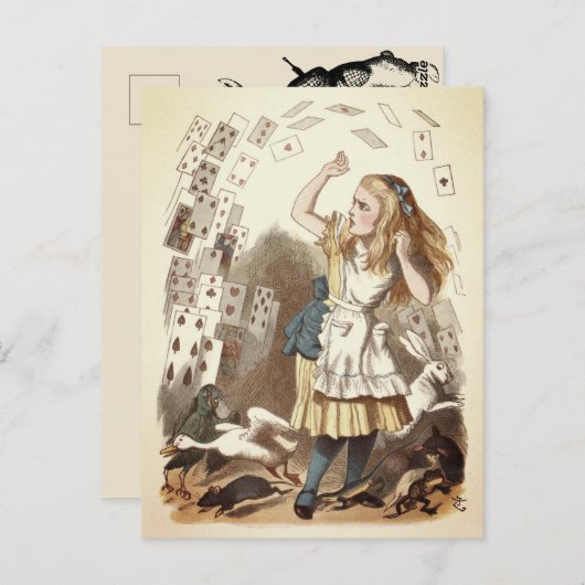 Alice Briefkaart (Voorkant / Achterkant)