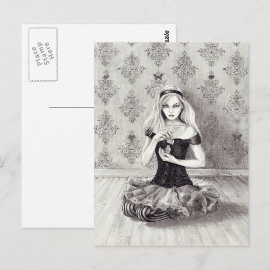 Alice - Briefkaart (Voorkant / Achterkant)