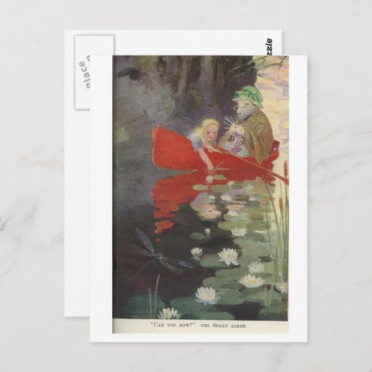 Alice Briefkaart (Voorkant / Achterkant)