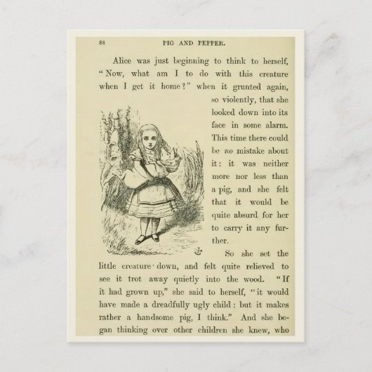 Alice Briefkaart (Voorkant)