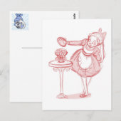 Alice Briefkaart (Voorkant / Achterkant)