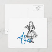 Alice Briefkaart (Voorkant / Achterkant)