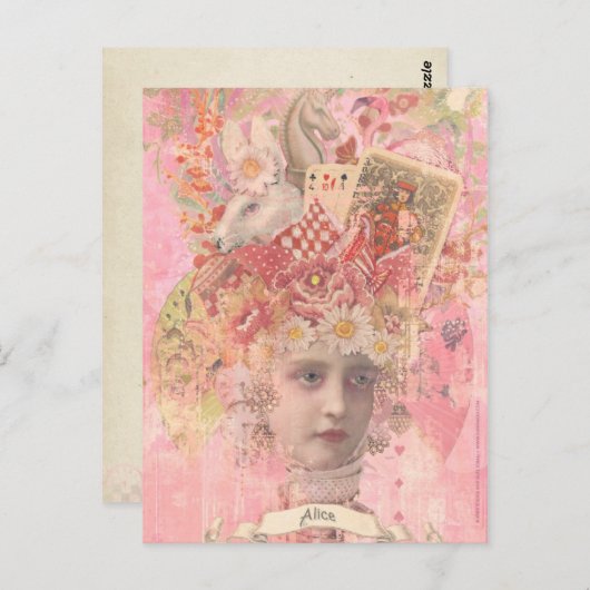 Alice Briefkaart (Voorkant / Achterkant)