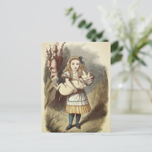 Alice Briefkaart (Staand voorkant)