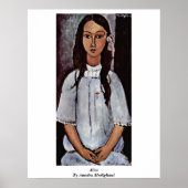 Alice by Amedeo Modigliani Poster (Voorkant)