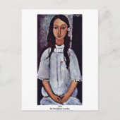 Alice by Modigliani Amedeo Briefkaart (Voorkant)