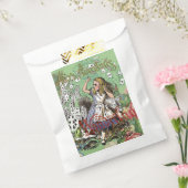 alice cards wonderland hatter konijn bedankzakje (Gezegeld)