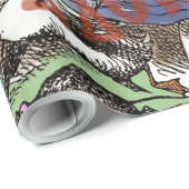 alice cards wonderland hatter konijn cadeaupapier (Rol Hoek)