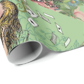alice cards wonderland hatter konijn cadeaupapier (Rol Hoek)