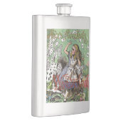 alice cards wonderland hatter konijn flacon (Rechts)