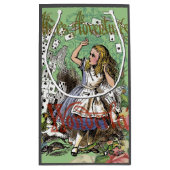 alice cards wonderland hatter konijn klein cadeauzakje (Achterkant)
