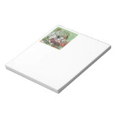 alice cards wonderland hatter konijn notitieblok (Linkerzijde)