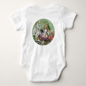 alice cards wonderland hatter konijn romper (Achterkant)