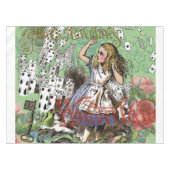 alice cards wonderland hatter konijn tafelkleed (Voorkant (Horizontaal))