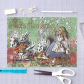 alice cards wonderland hatter konijn tissuepapier (Craft)