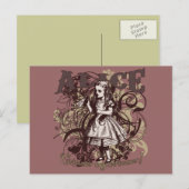 Alice Carnivale Style Briefkaart (Voorkant / Achterkant)