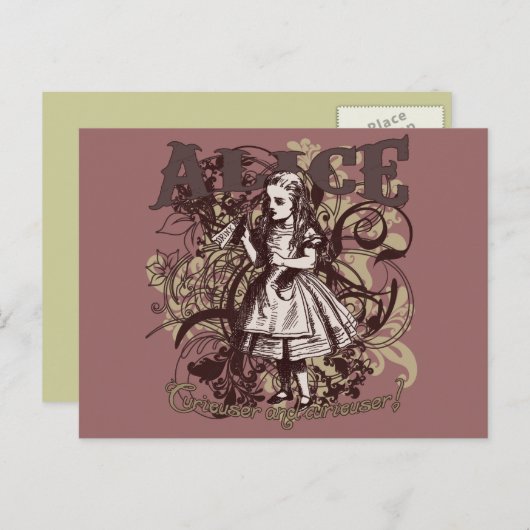 Alice Carnivale Style Briefkaart (Voorkant / Achterkant)