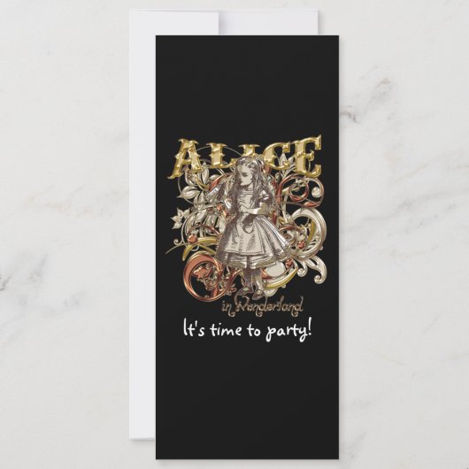 Alice Carnivale Style (Gold Version) Kaart (Achterkant)