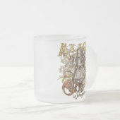 Alice Carnivale Style (Gold Version) Matglas Koffiemok (Voorkant rechts)