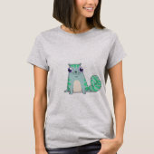 Alice Cat CryptoKitties T-shirt (Voorkant)