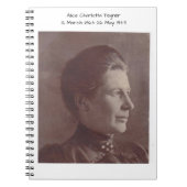 Alice Charlotta Tegnér Notitieboek (Voorkant)