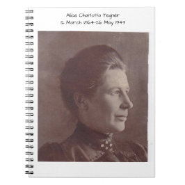 Alice Charlotta Tegnér Notitieboek