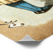 Alice - Cheshire Cat 1890 - WE ZIJN ALLEMAAL BOOS  Poster (Hoek)