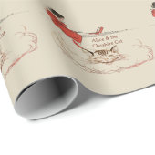 Alice Cheshire Cat Cadeaupapier (Rol Hoek)