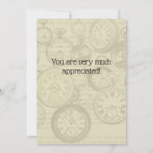 Alice & Cheshire Cat: Fantasie in Wonderland Bedankkaart (Achterkant)