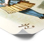 Alice Cheshire cat We zijn allemaal kwaad hier CC0 Poster (Hoek)