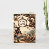 Alice & Cheshire Cat: Whimsical Wonderland Fantasy (Voorkant)