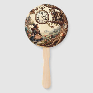 Alice & Cheshire Cat: Whimsische Wonderland Fantas Handwaaier