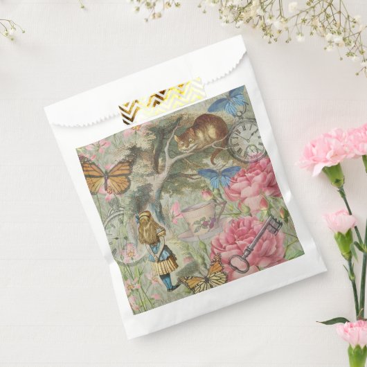 Alice Cheshire Kat Wonderland Boomgaard Bedankzakje (Gezegeld)