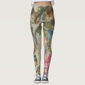 Alice Cheshire Kat Wonderland Boomgaard Leggings (Voorkant)