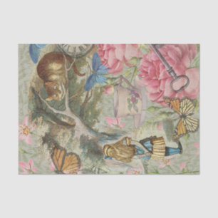 Alice Cheshire Kat Wonderland Boomgaard Tissuepapier