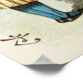 Alice - Chesire Cat 1890 - We zijn hier allemaal b Poster (Hoek)