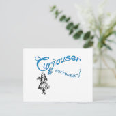 Alice Citaat met Afbeelding Briefkaart (Staand voorkant)