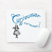 Alice Citaat met Afbeelding Muismat (Met muis)