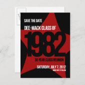 Alice - Class Reunion Aankondigingskaart (Voorkant / Achterkant)