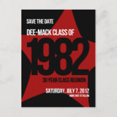 Alice - Class Reunion Aankondigingskaart (Voorkant)