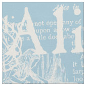  Alice Collage Blue en White Stof (Close Up)