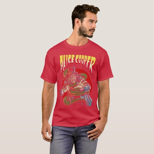 Alice Cooper Comic Book friend T-shirt (Voorkant volledig)