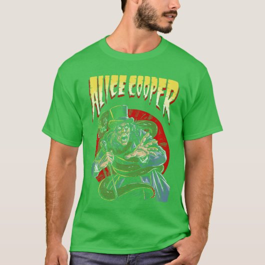 Alice Cooper stripboek vriend T-shirt (Voorkant)