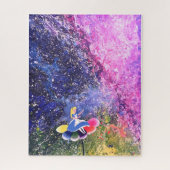 Alice Creëer haar eigen Wonderland - Jigzaag Puzzl Legpuzzel (Verticaal)