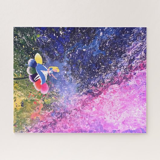 Alice Creëer haar eigen Wonderland - Jigzaag Puzzl Legpuzzel (Horizontaal)