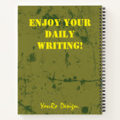 Alice dagboek. Elegant personaliseren Notitieboek (Achterkant)