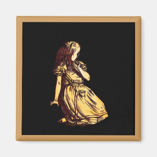 Alice Daydreaming Magneet (Voorkant)